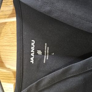 Jaanuu Black Scrub Top.